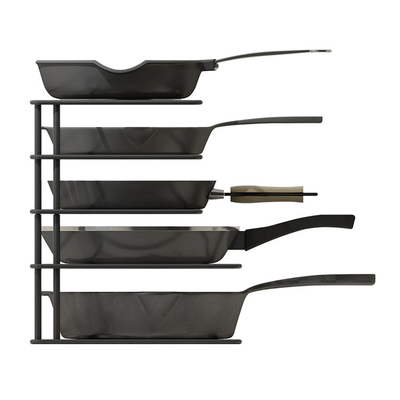 Multi-Functional Storage Rack Lid Organizer Pot Chopper Kitchen Frying Pan Multi-Function Rack